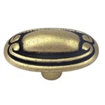 möbelknopf knopf von möbel metall finish altes leder für kommode schrank 38x23x24mm - 212818